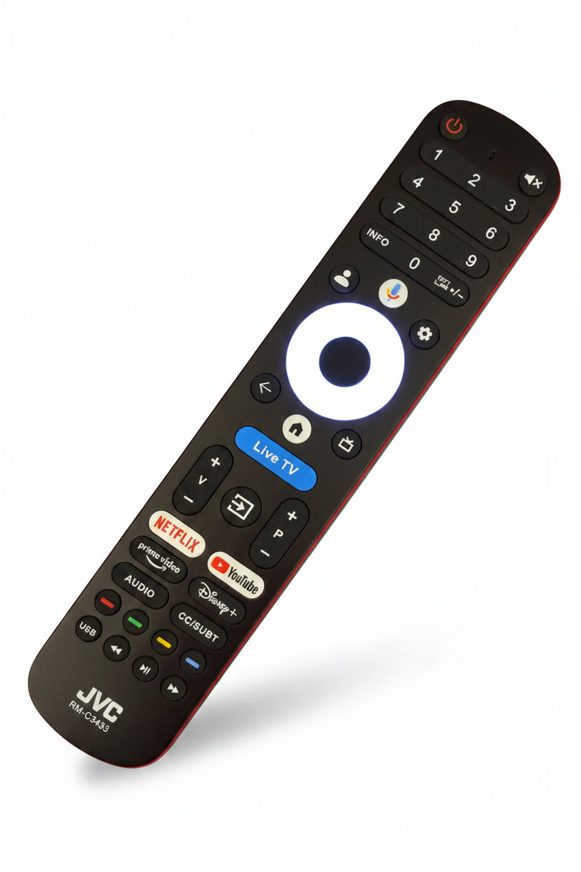 JVC TV Remote Control RM-C3433