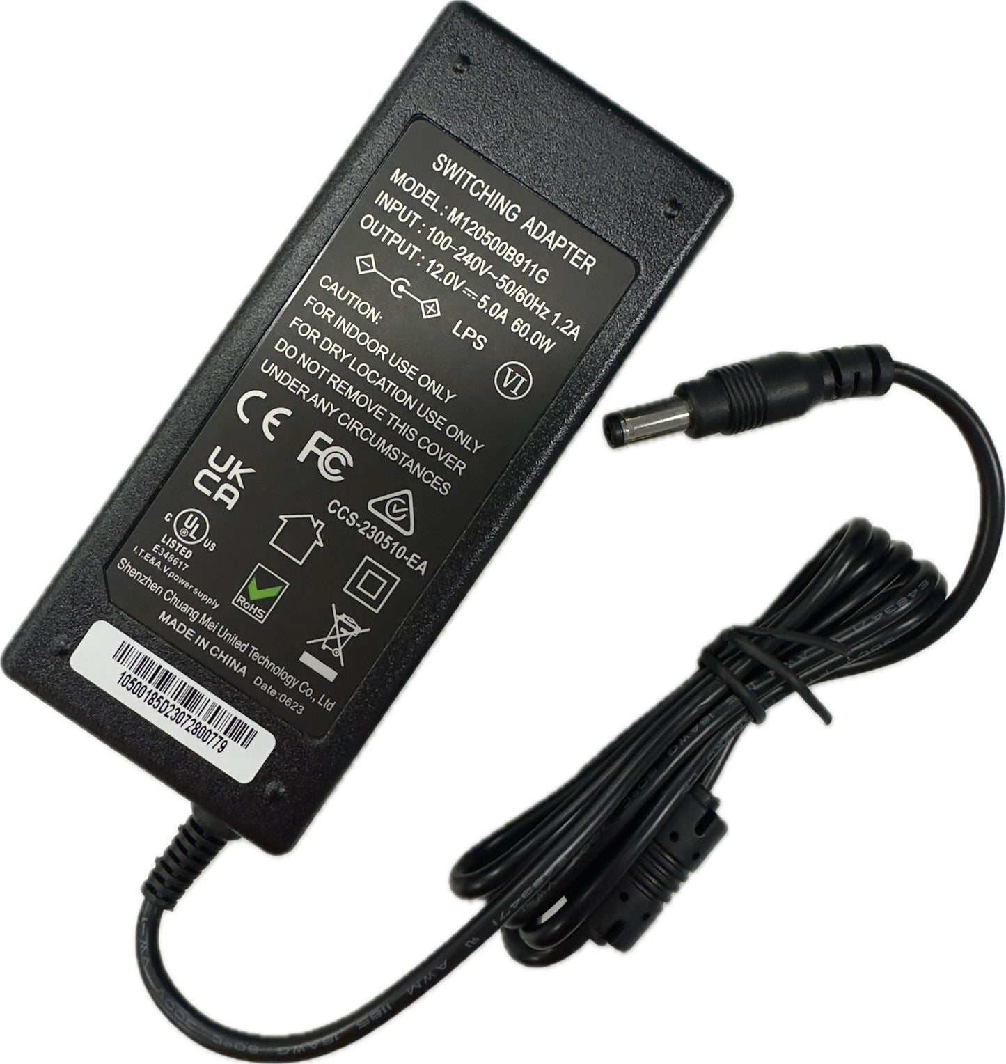 JVC TV Mains Power Adaptor 12 V 5 A