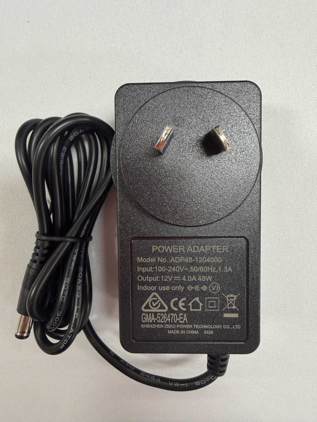 Genuine AIWA TV Adaptor ADP48-1204000 12V 4A