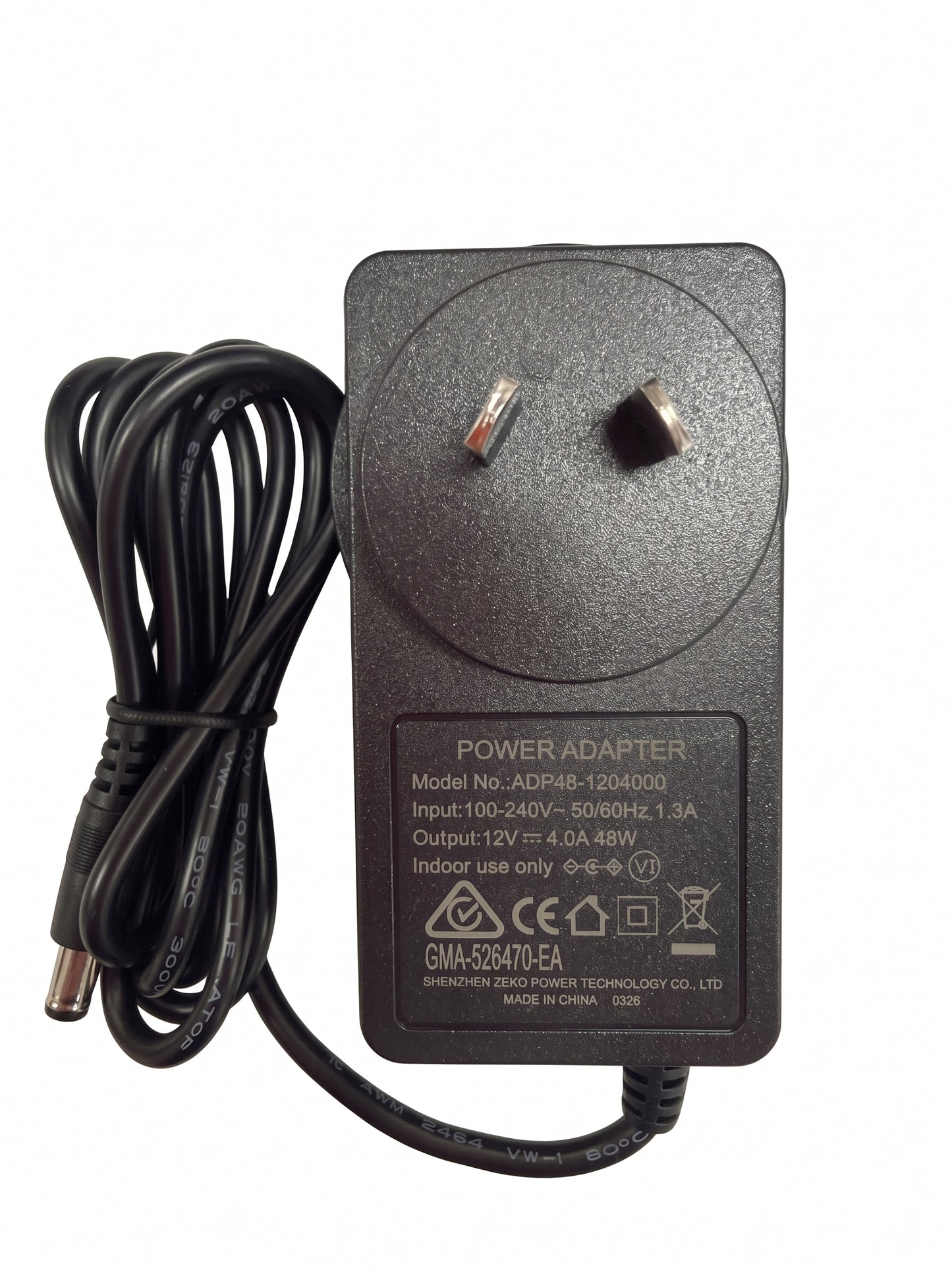 Genuine AIWA TV Power Adaptor ADP48-1204000 12V 4A