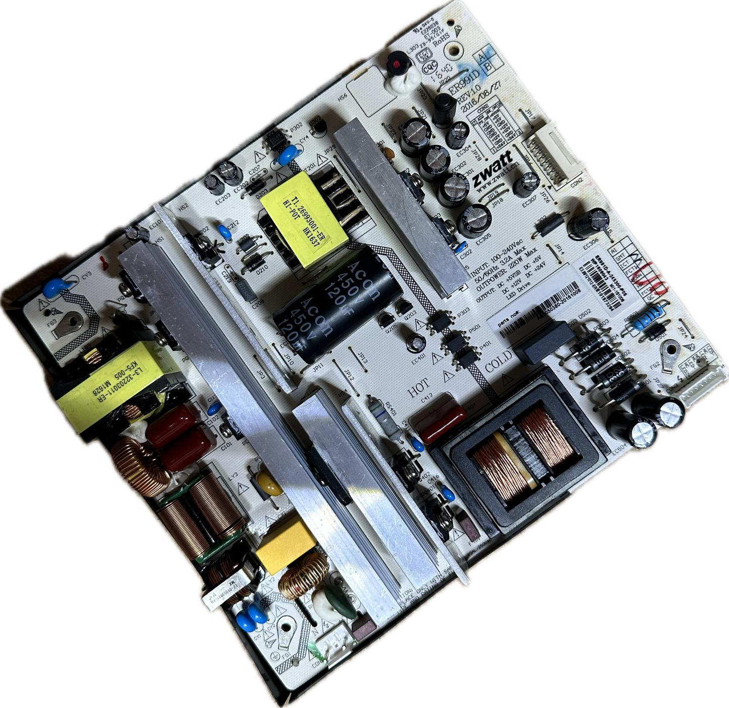 JVC Power PCB to suit LT-65N675A
