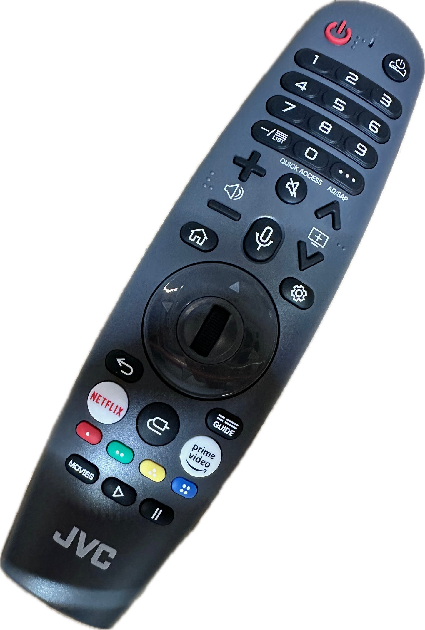 JVC TV Remote Control webOS