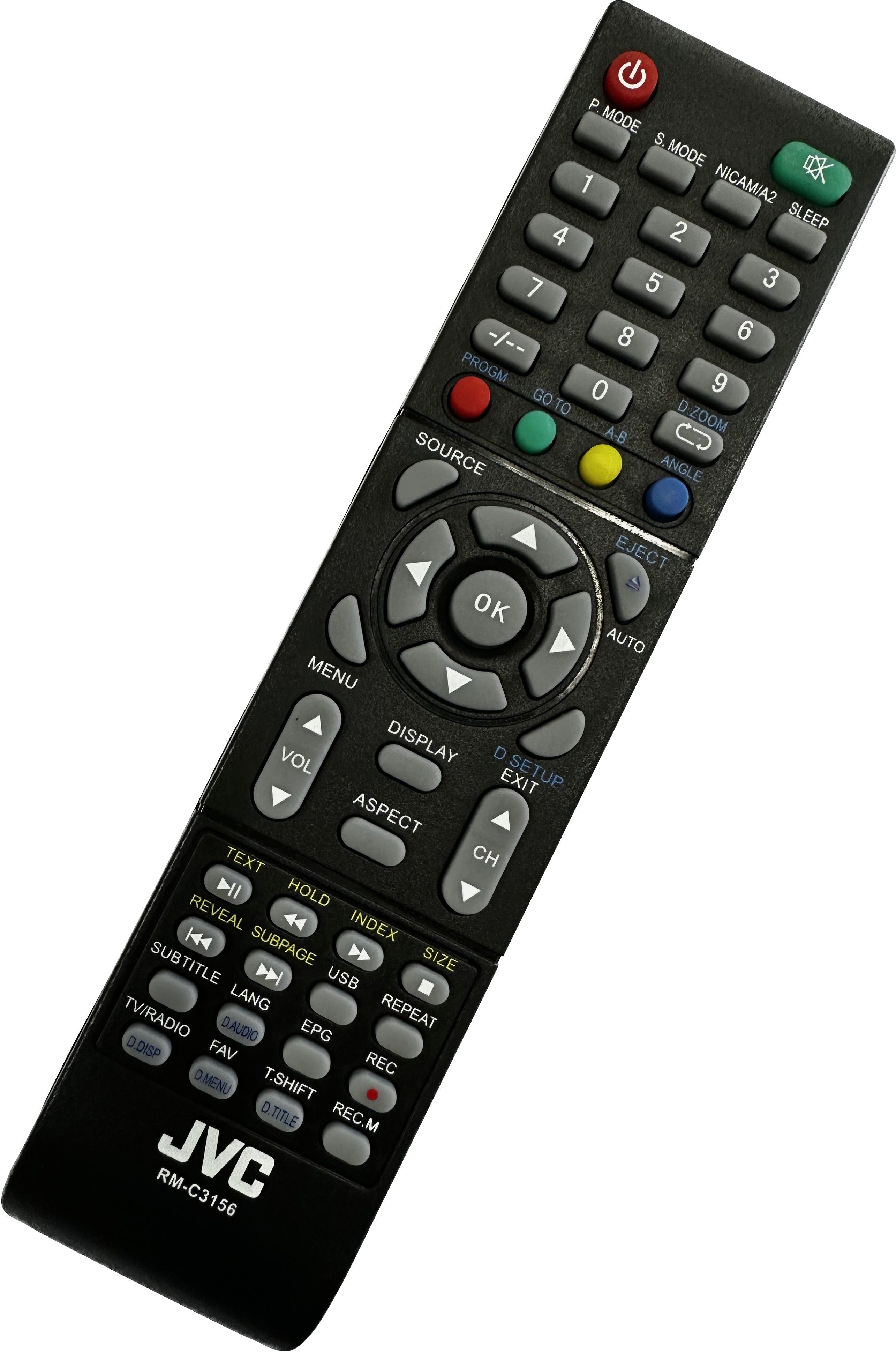 Jvc Original Remote Control JVC Remote Control RM-C3156 – YalePrima