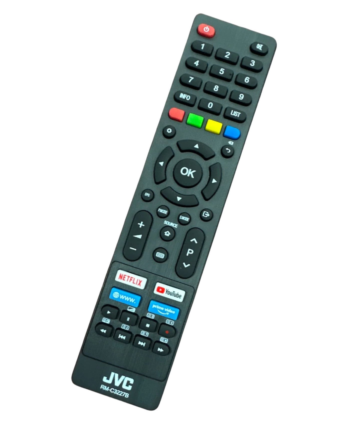 Jvc Grey Remote JVC Remote Control RM-C3227B – YalePrima
