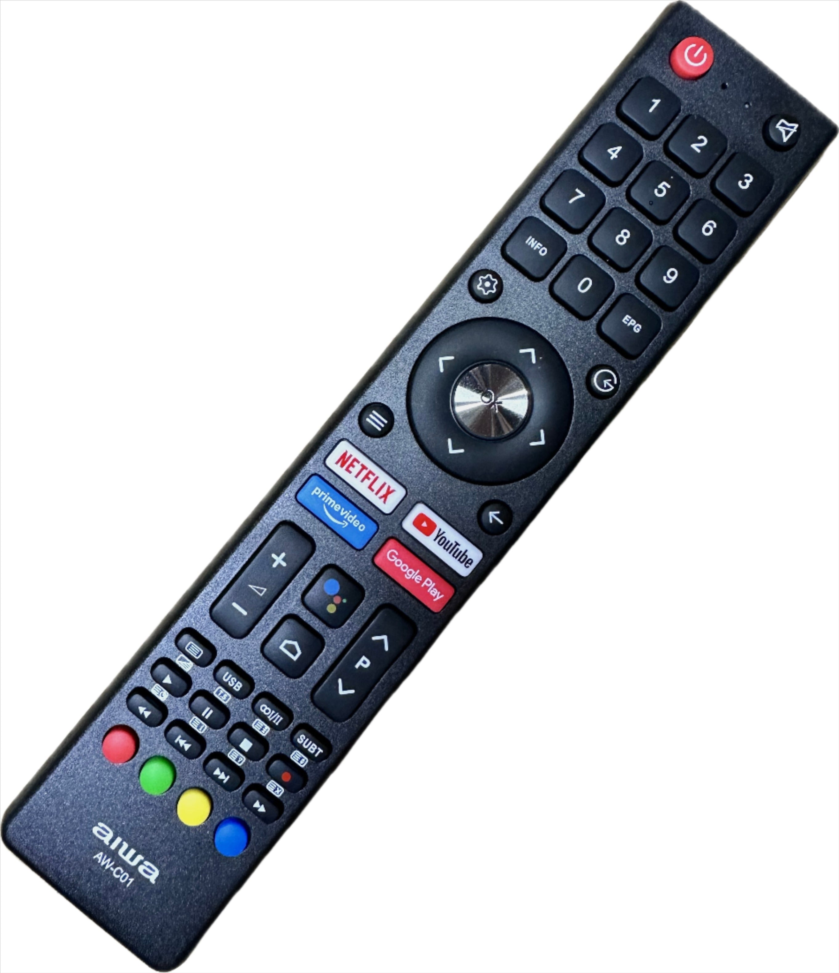 AIWA TV Remote Control AW-C01 – YalePrima