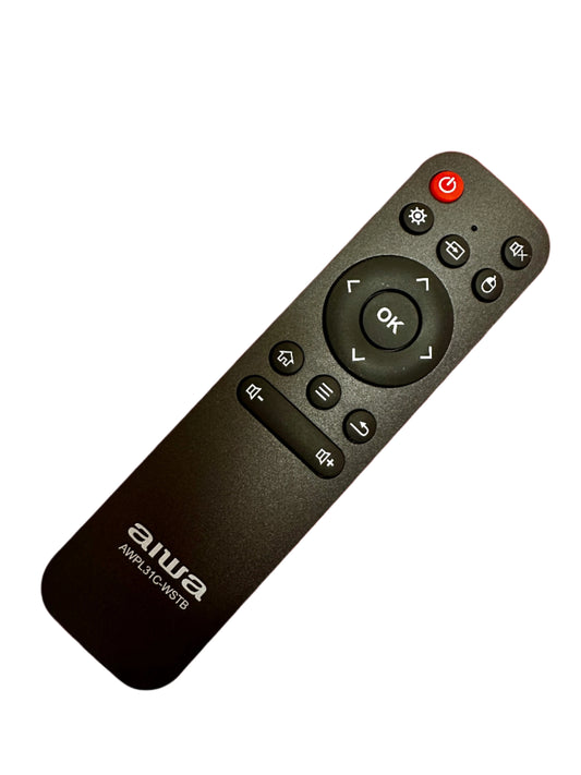 AIWA Portable Projector Combo Remote Control AWPL31C-WSTB